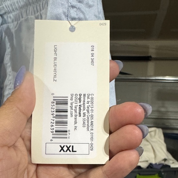 a new day Light blue Cargo Pants - Picture 3 of 7